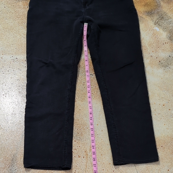 Banana Republic Men's Black Straight Stretchy Cotton Jeans Size 34x32 - Picture 9 of 11